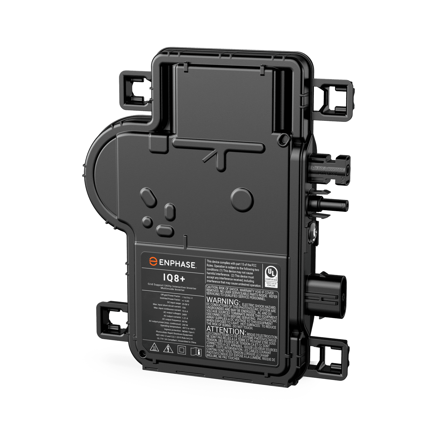 Enphase Energy Inc IQ8X-80-M-INT (AS4777-2 2020) solar inverter