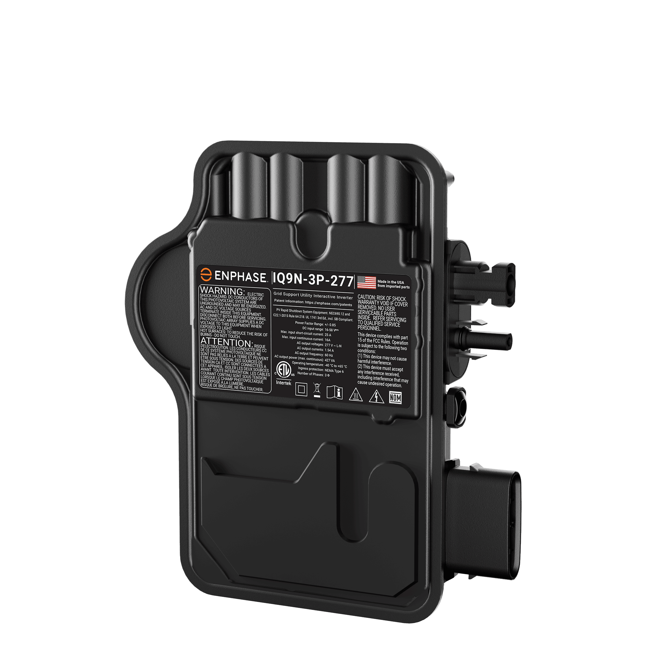 Enphase Energy Inc IQ9N-A-INT (AS4777-2 2020) solar inverter