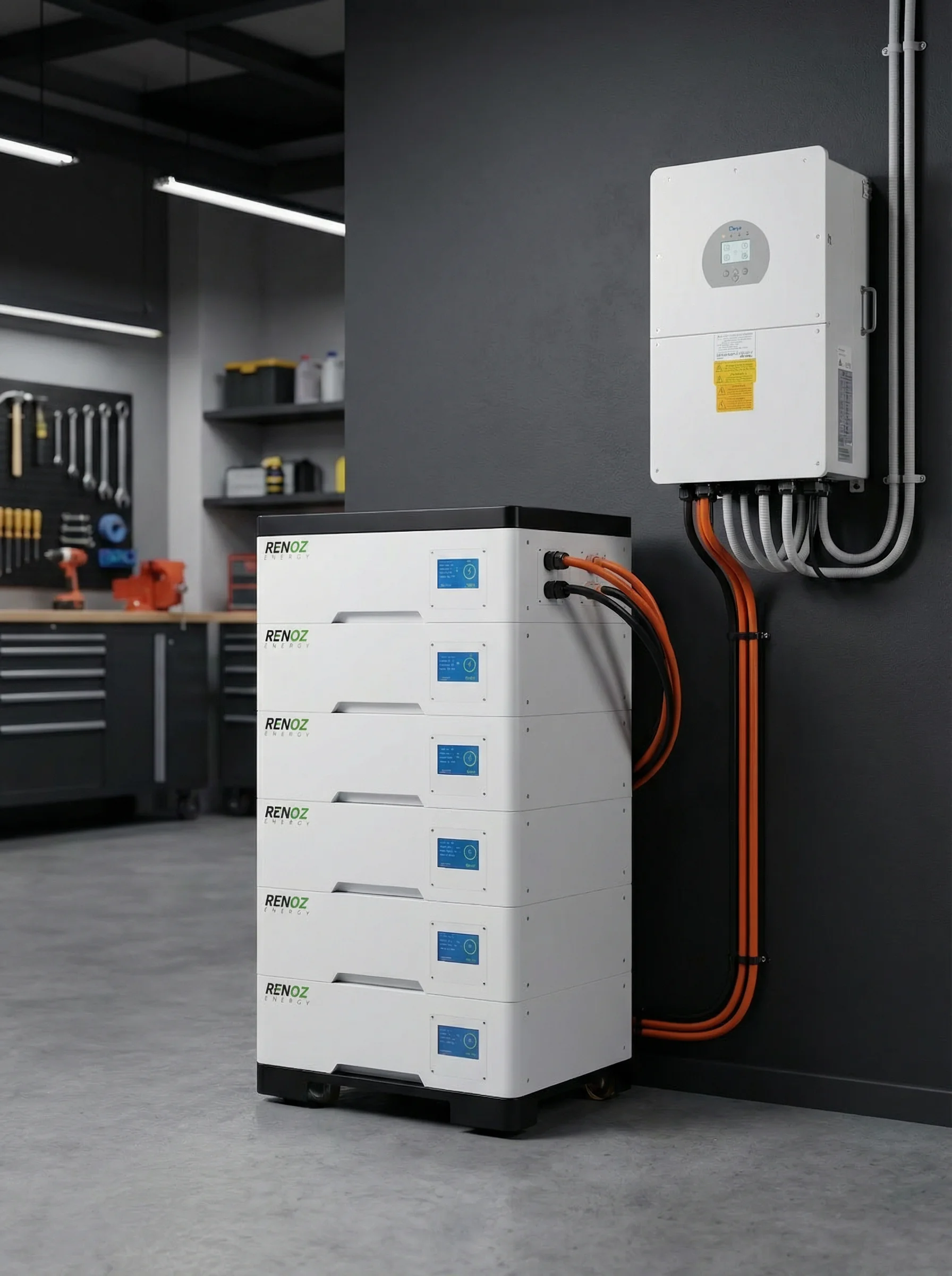 RENOZ ENERGY LV-5KWH100AH home battery